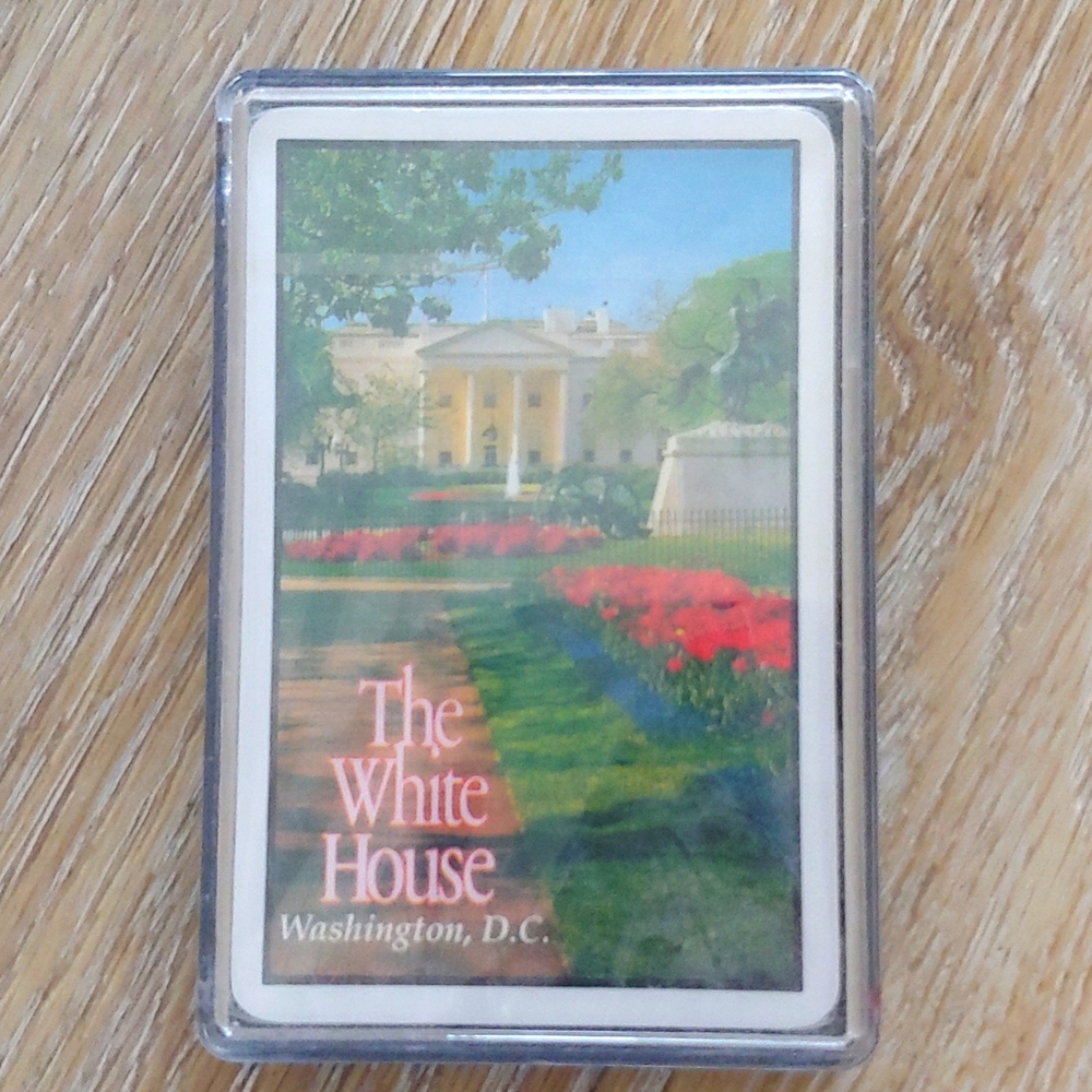 The White House Washington DC Playing Cards